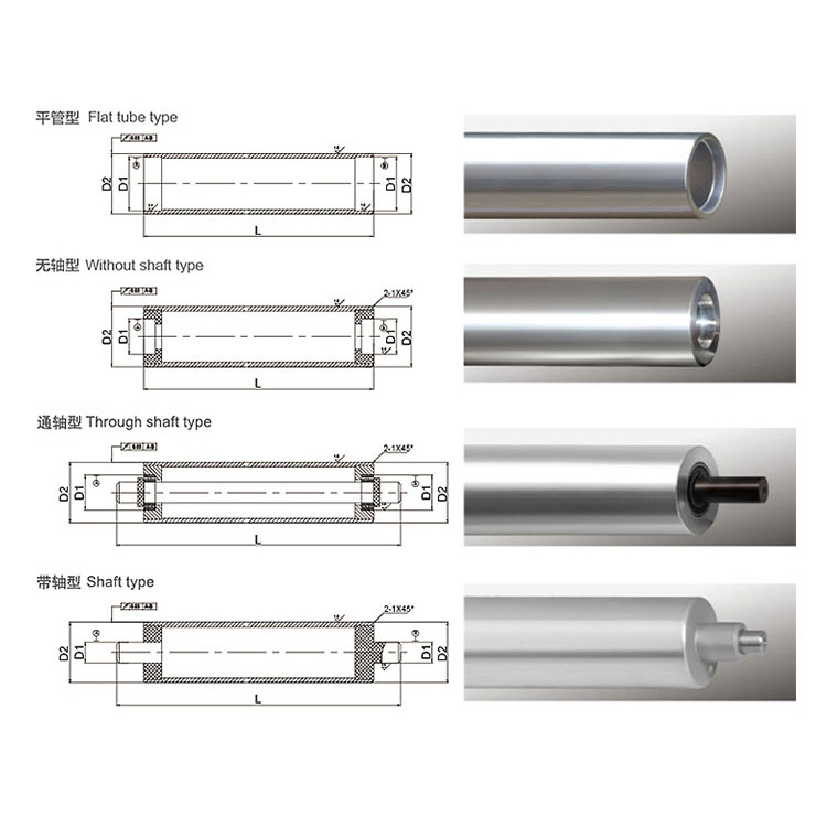 铝导辊尺寸